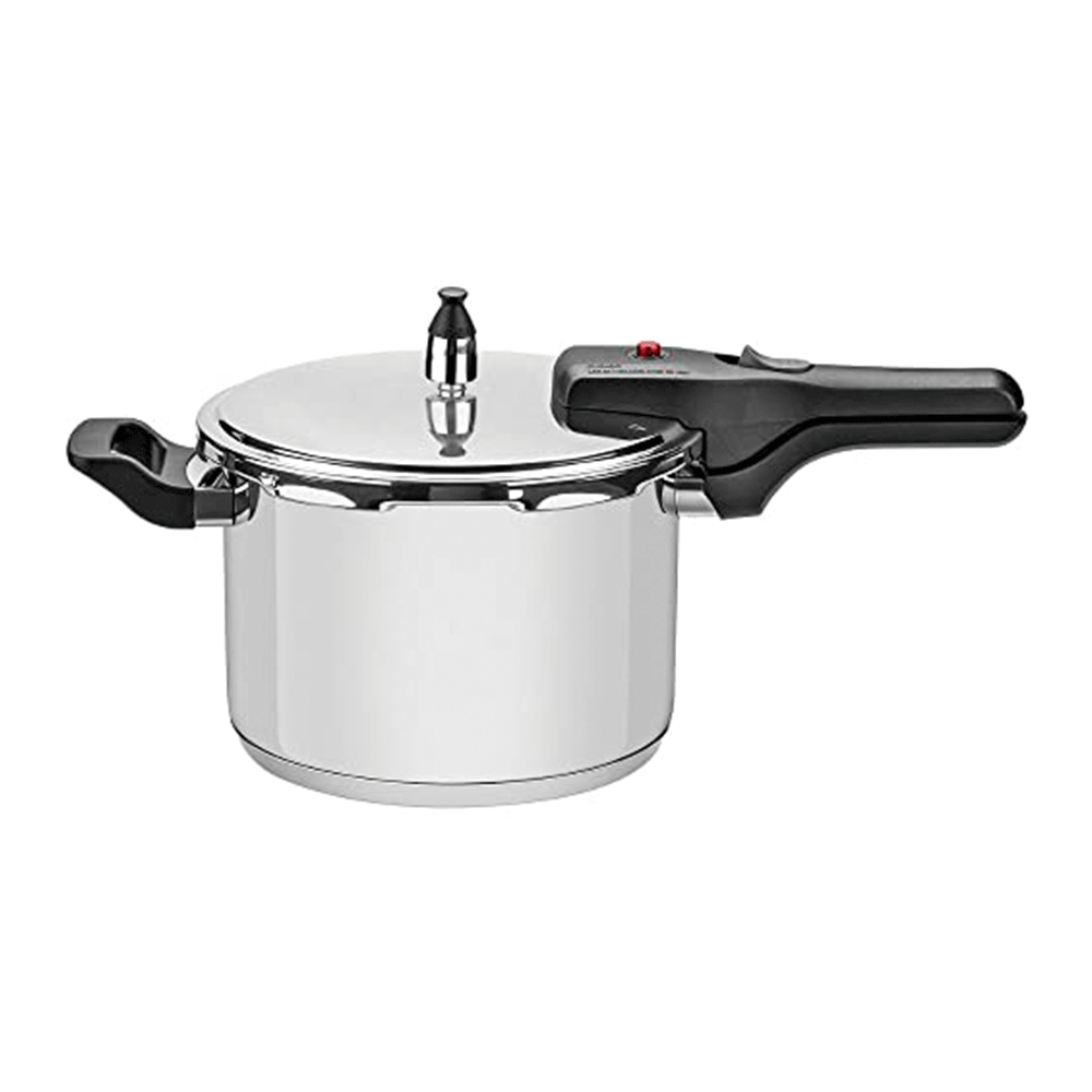 Panela de Pressão Inox com Tampa de Segurança e Válvula de Controle